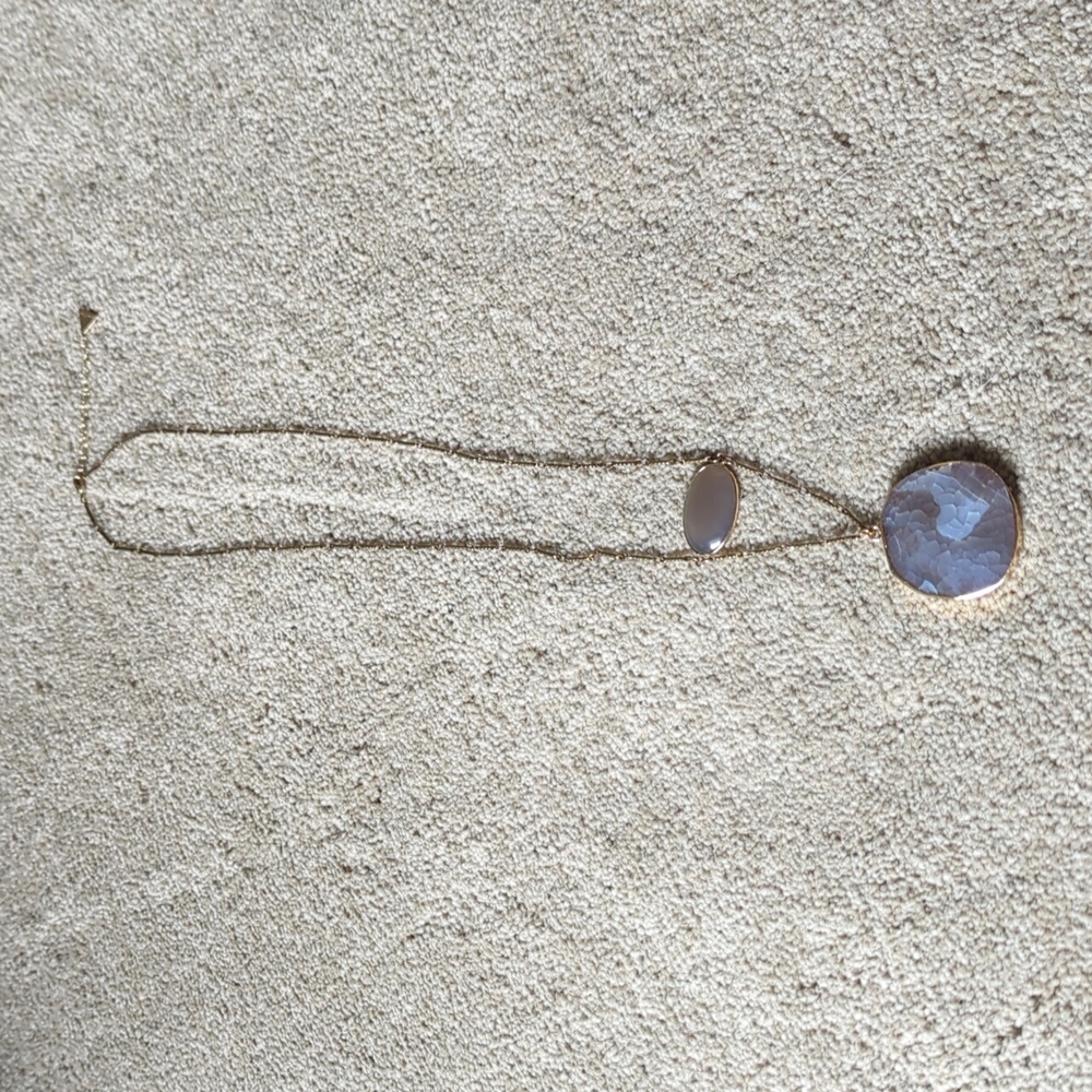Anthropologie Serafina geo pendant necklace